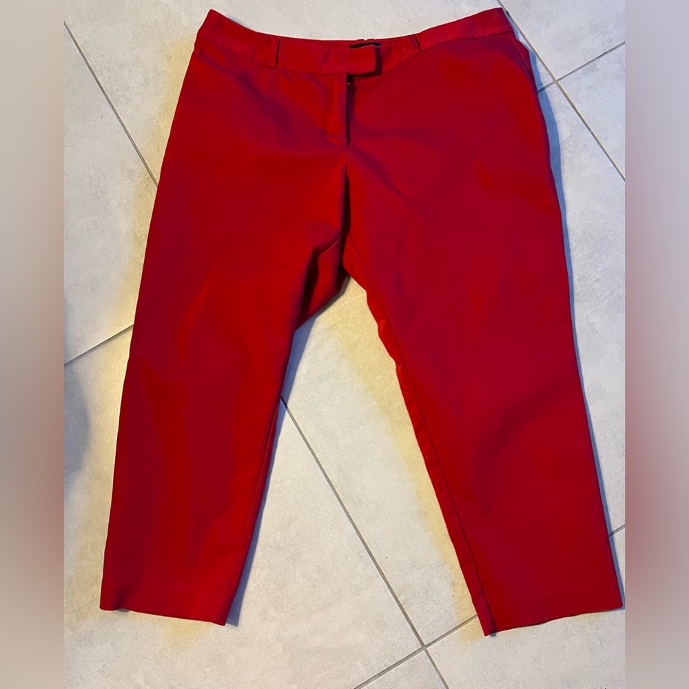 Liz Claiborne  classic Emma red slacks. Size 16.